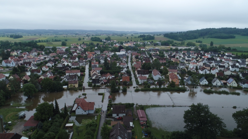Hochwasser Dinkelscherben