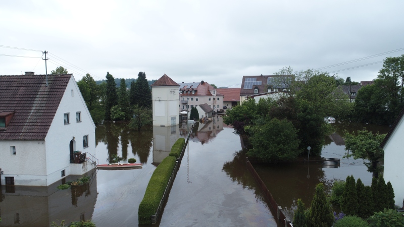 Hochwasser Dinkelscherben