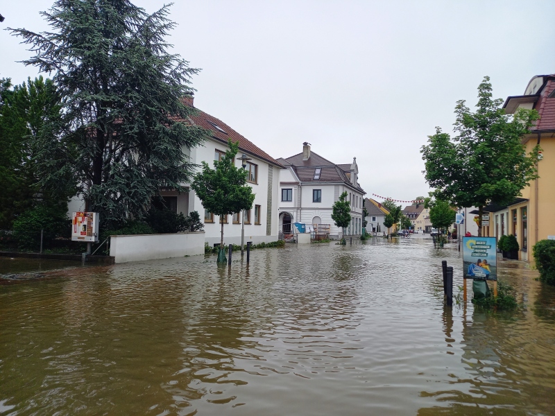 Hochwasser Dinkelscherben